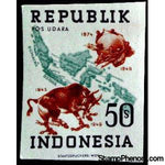 Indonesia 1949 75 years Universal Postal Union (UPU)-Stamps-Indonesia-Mint-StampPhenom