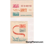 Indonesia 1961 Tourist-Stamps-Indonesia-StampPhenom