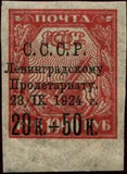 Russia 1924 Industry (RSFSR) - Surch and Opt