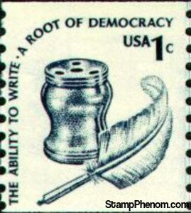 United States of America 1980 Inkwell and Quill
