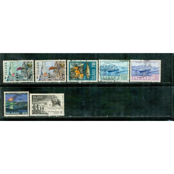 Island Lot , 7 stamps
