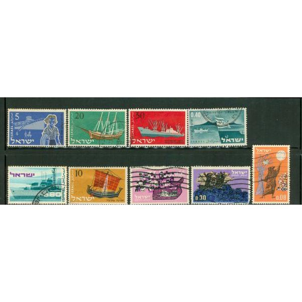 Israel Lot , 9 stamps