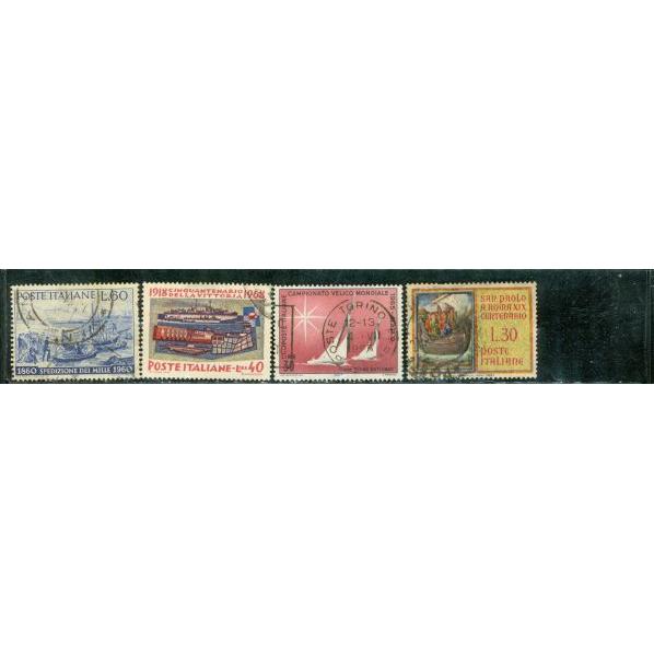 Italy Lot , 4 stamps