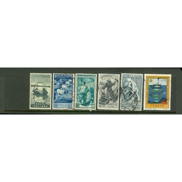Italy Lot , 6 stamps