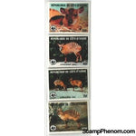Ivory Coast Antelopes , 4 stamps