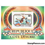 Ivory Coast Olympics Imperf Sheet , 1 stamp