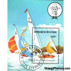 Ivory Coast Scouting , 1 stamp