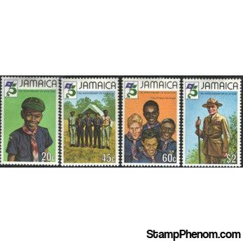 Jamaica Scouting , 4 stamps