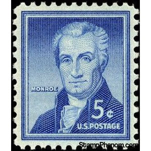 United States of America 1954 James Monroe (1758-1831), fifth President of the U.S.A.