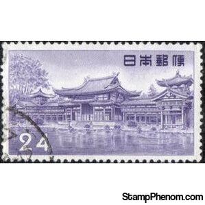 Japan 1957 The Phoenix Hall of Byōdō-in Temple - Uji, Kyoto Pref.-Stamps-Japan-Mint-StampPhenom