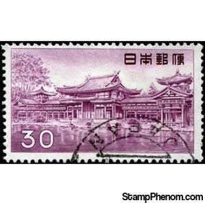 Japan 1959 The Phoenix Hall of Byōdō-in Temple - Uji, Kyoto Pref.-Stamps-Japan-Mint-StampPhenom