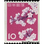 Japan 1962 Cherry Blossoms-Stamps-Japan-Mint-StampPhenom