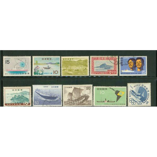Japan Lot , 10 stamps