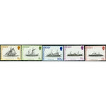 Jersey Ships , 5 stamps