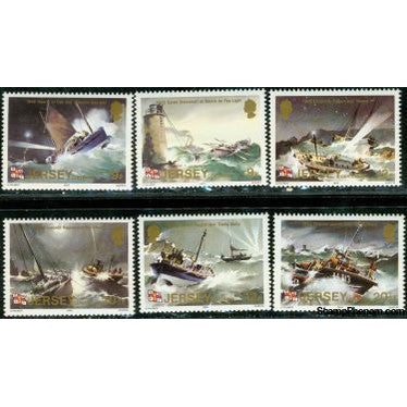 Jersey Ships , 6 stamps