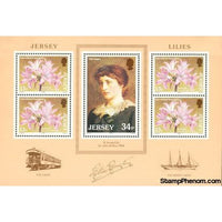 Jersey Flowers , 1 stamp