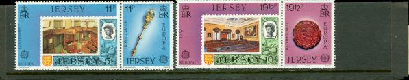 Jersey Europa , 4 stamps Lot 2 - Jersey Europa , 4 stamps Lot 2