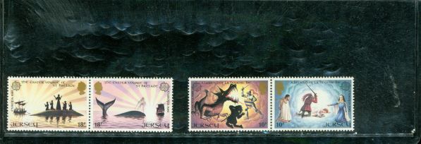 Jersey Lot , 4 stamps Lot 3 - Jersey Lot , 4 stamps Lot 3