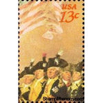 United States of America 1976 John Trumbull, Col. Cobb, von Steuben, Lafayette, & Nelson