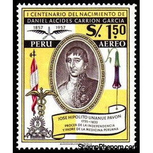 Peru 1958 José Hipolito Unanué Pavón (1755-1833)-Peru-StampPhenom