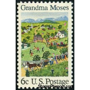 United States of America 1969 July 4th by Grandma Moses