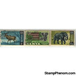 Kenya Animals , 3 stamps