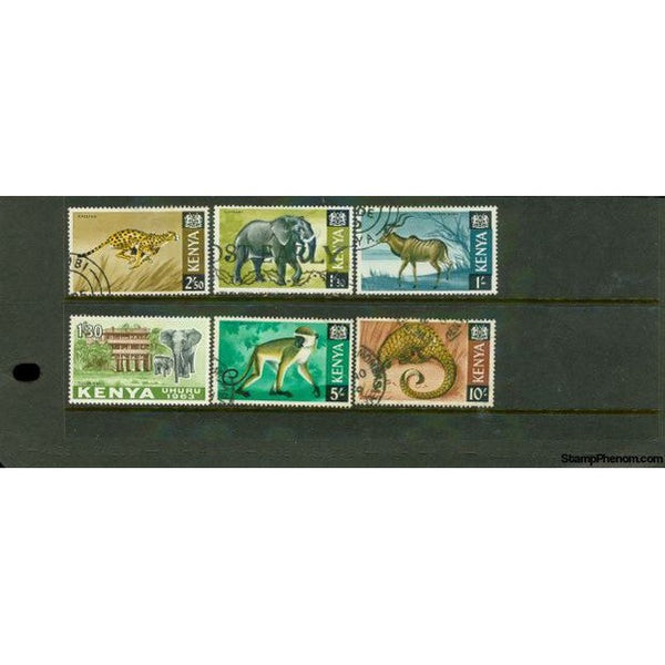 Kenya Animals , 6 stamps