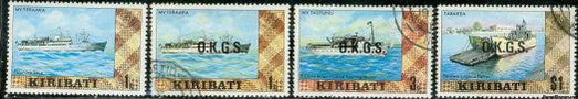 Kiribati Ships , 4 stamps