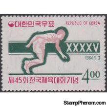 Korea (South) 1964 45th Natl. Athletic Meet, Inchon-Stamps-South Korea-StampPhenom