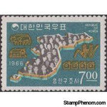 Korea (South) 1966 Ninth national census-Stamps-South Korea-StampPhenom
