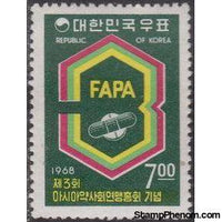 Korea (South) 1968 Federation of Asian Pharmaceutical Associations, Seoul-Stamps-South Korea-StampPhenom