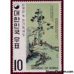 Korea (South) 1971 Yi Dynasty Paintings IV. Folk Customs-Stamps-South Korea-StampPhenom