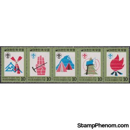 Korea (South) 1975 Nordjamb 75, 14th Boy Scout Jamboree, Lillehammer-Stamps-South Korea-StampPhenom