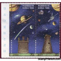 Korea (South) 1986 Re-appearance of Halley's Comet-Stamps-South Korea-StampPhenom