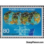 Korea (South) 1987 Int’l. Assoc. of Ports and Harbors, 15th General Session, Seoul-Stamps-South Korea-StampPhenom