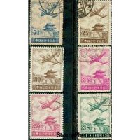 Korea Aircraft , 6 stamps