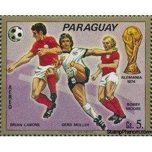 Paraguay 1973 Labone, Müller, Moore (England vs. Germany)