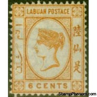 Labuan 1880 Queen Victoria (1819-1901), 6c-Stamps-Labuan-StampPhenom