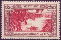 Laos 1951 Bank of Mekong-Stamps-Laos-Mint-StampPhenom