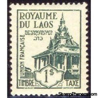 Laos 1952 Postage Due-Stamps-Laos-Mint-StampPhenom