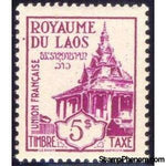 Laos 1952 Postage Due, 5pi-Stamps-Laos-Mint-StampPhenom