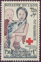 Laos 1953 Red Cross-Stamps-Laos-Mint-StampPhenom