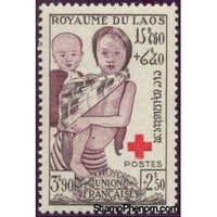 Laos 1953 Red Cross-Stamps-Laos-Mint-StampPhenom