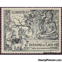 Laos 1956 Buddhism Era-Stamps-Laos-Mint-StampPhenom