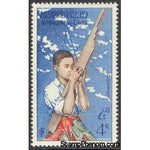 Laos 1957 Khouy Pipes-Stamps-Laos-Mint-StampPhenom