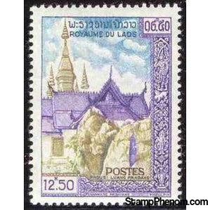 Laos 1959 Phou Si temple-Stamps-Laos-Mint-StampPhenom