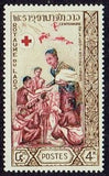 Laos 1963 Centenary of the Red Cross-Stamps-Laos-Mint-StampPhenom