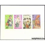 Laos 1964 Souvenir Sheet: Laotian Ethnics-Stamps-Laos-Mint-StampPhenom