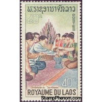 Laos 1966 Sou-Khouane Ceremony-Stamps-Laos-Mint-StampPhenom