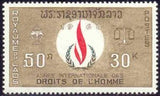 Laos 1968 Human Rights-Stamps-Laos-Mint-StampPhenom
